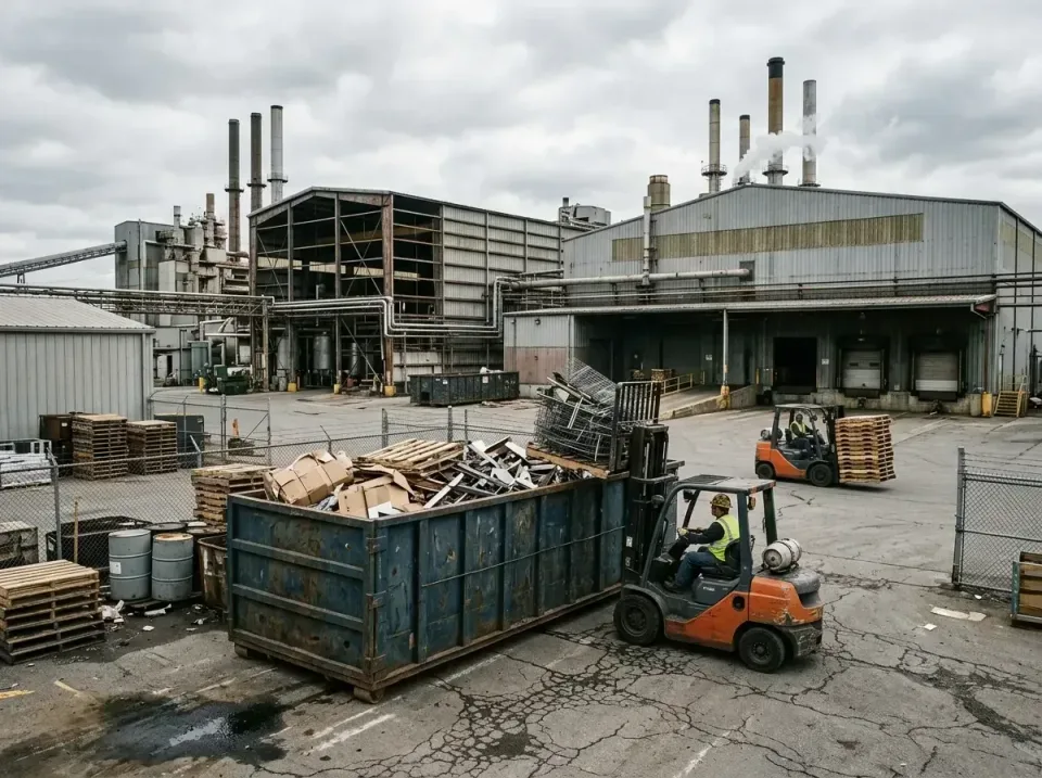 industrial-factory-scrap-conta-003 — frequently asked questions, Cheap Roll-off Dumpster Rentals in Rice Lake, MN